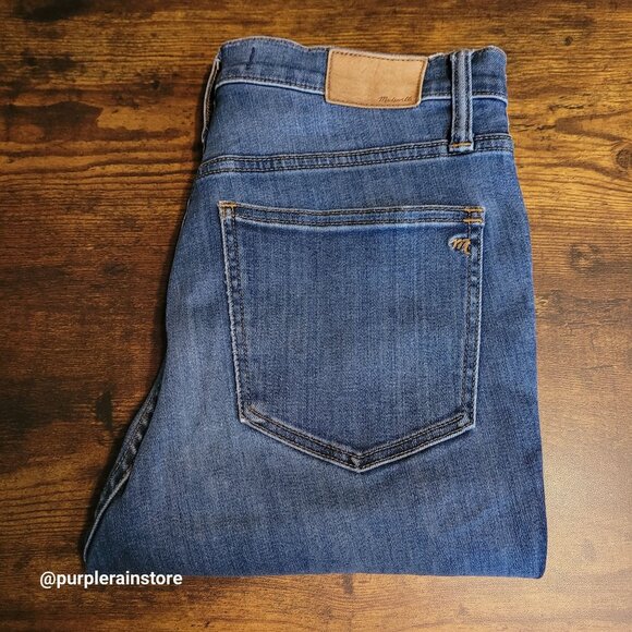 Madewell Jeans Size 28 Skinny 10" High Rise Tummy Control Danny Wash G7391 - Picture 3 of 12